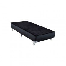Base Box de Solteiro Corino Preto