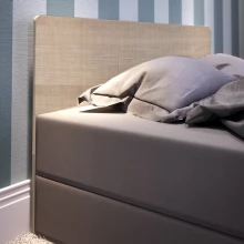 Cabeceira Reta para Box Casal 1217 Castanho