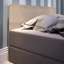 Guarda-Roupa de Canto com Espaço para Cama Box Padrão 1218E Castanho