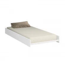 Cama com rodinhas 1250 Ilan Branco