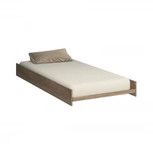 Cama com rodinhas 1250 Ilan Castanho