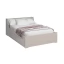 Guarda-roupa de Casal com Cama Bau Embutida 1223 Carvalho Claro