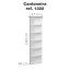Cantoneira com Prateleiras 1322 Branco