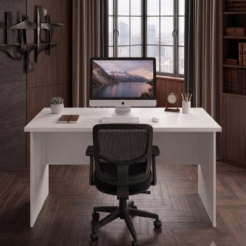 Mesa Computador/Notebook Diretor 150cm Branca