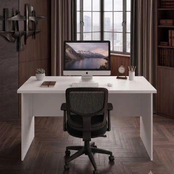 Mesa Computador/Notebook Diretor 150cm Branca