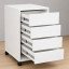 Gaveteiro Multi Uso com Rodinhas Branco 1601