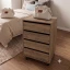 Gaveteiro Multi Uso com Rodinhas Castanho 1601