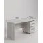 Mesa Notebook Diretor Com gaveteiro 150cm Carvalho