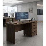 Mesa Notebook Diretor Com gaveteiro 150cm San remo