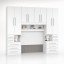 Guarda-roupa de Casal Padrão sem cama 1223S Branco