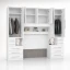 Guarda-roupa de Casal Padrão sem cama 1223S Branco