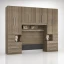 Guarda-roupa de Casal Queen Size Sem Cama 1223SQ Castanho