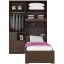 Guarda-Roupa de Solteiro sem Cama 1225E San Remo