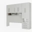 Guarda Roupa de Solteiro sem as Camas 1326SD Branco
