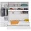Quarto Completo de Solteiro com 2 Camas e Guarda-Roupa 1326E Branco