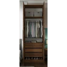 Guarda-Roupa Modular 2p com 3 Gav 1010 San Remo
