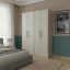 Guarda-Roupa de Casal Modular 4 Portas 1011 Ilan Carvalho