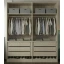 Guarda-Roupa de Casal Modular 4 Portas 1011 Ilan Carvalho