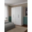 Guarda-Roupa de Casal Modular 4 Portas 1011 Ilan Branco