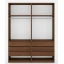 Guarda-Roupa de Casal Modular 4 Portas 1011 Ilan San Remo