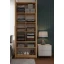 Guarda-Roupa de Solteiro Modular com Nichos 1012 Castanho