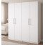 Guarda-Roupa Modular 4 Portas 1014 Ilan Branco