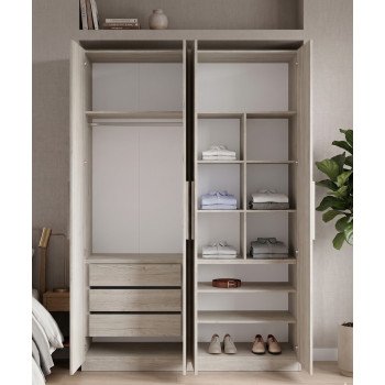 Guarda-Roupa Modular 4 Portas 1014 Ilan Carvalho