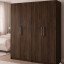 Guarda-Roupa Modular 4 Portas 1014 Ilan San Remo