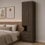 Guarda-Roupa De 2 Portas Com Mesa de Cabeceira 1224 Direito San Remo