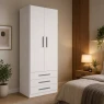 Guarda-Roupa Modular 2 portas 1228 Branco
