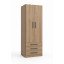 Guarda-Roupa Modular 2 portas 1228 Castanho