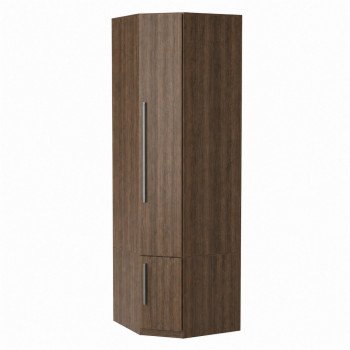 Guarda Roupa de Canto com prateleiras 1231 Ilan San Remo