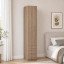 Guarda-Roupa Compacto Modular 1232 Esquerdo Castanho