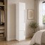 Guarda-Roupa Modular 1P Sapateira 1233 Esquerdo Branco