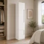 Guarda-Roupa Modular 1P Sapateira 1233 Esquerdo Branco