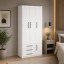 Guarda-Roupa Modular de 3 Portas 1249 Branco