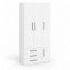 Guarda-Roupa Modular de 3 Portas 1249 Branco