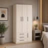 Guarda-Roupa Modular de 3 Portas1249 Carvalho Claro