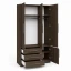 Guarda-Roupa Modular de 3 Portas 1249 San Remo