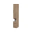 Guarda-Roupa Modular 1p Com Mesa de Cabeceira 1416 1416 Direito Castanho