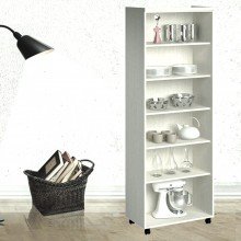 Armario Multiuso com 5 Prateleiras 1311 Ilan Carvalho Claro