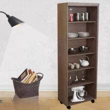 Armario Multiuso com 5 Prateleiras 1311 Ilan Castanho