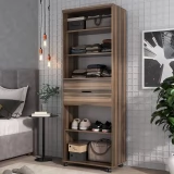Estante Multiuso 2 Gavetas com Prateleiras 1340 Ilan San Remo