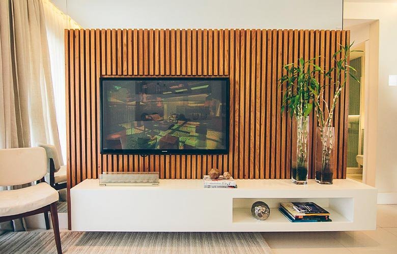 Elegância na Sala de Estar: Painéis de TV Modernos da Ilan Casa